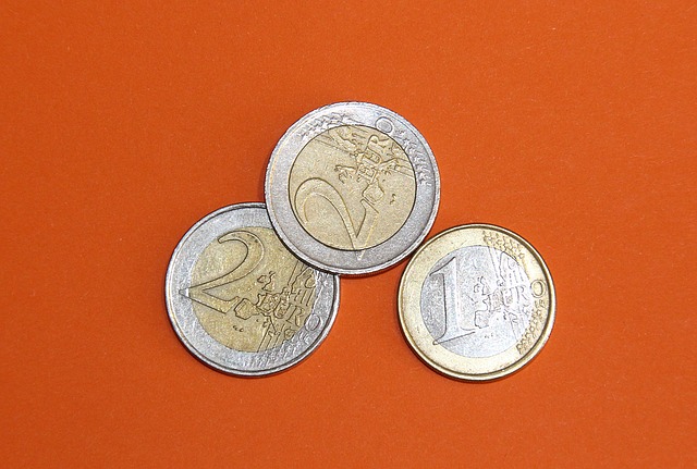 tři mince, euro centy
